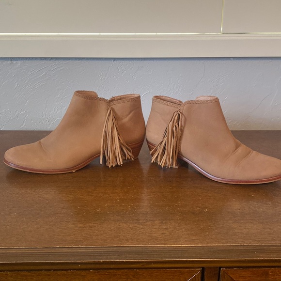 Sam Edelman Fringe Ankle Boot - Picture 1 of 5